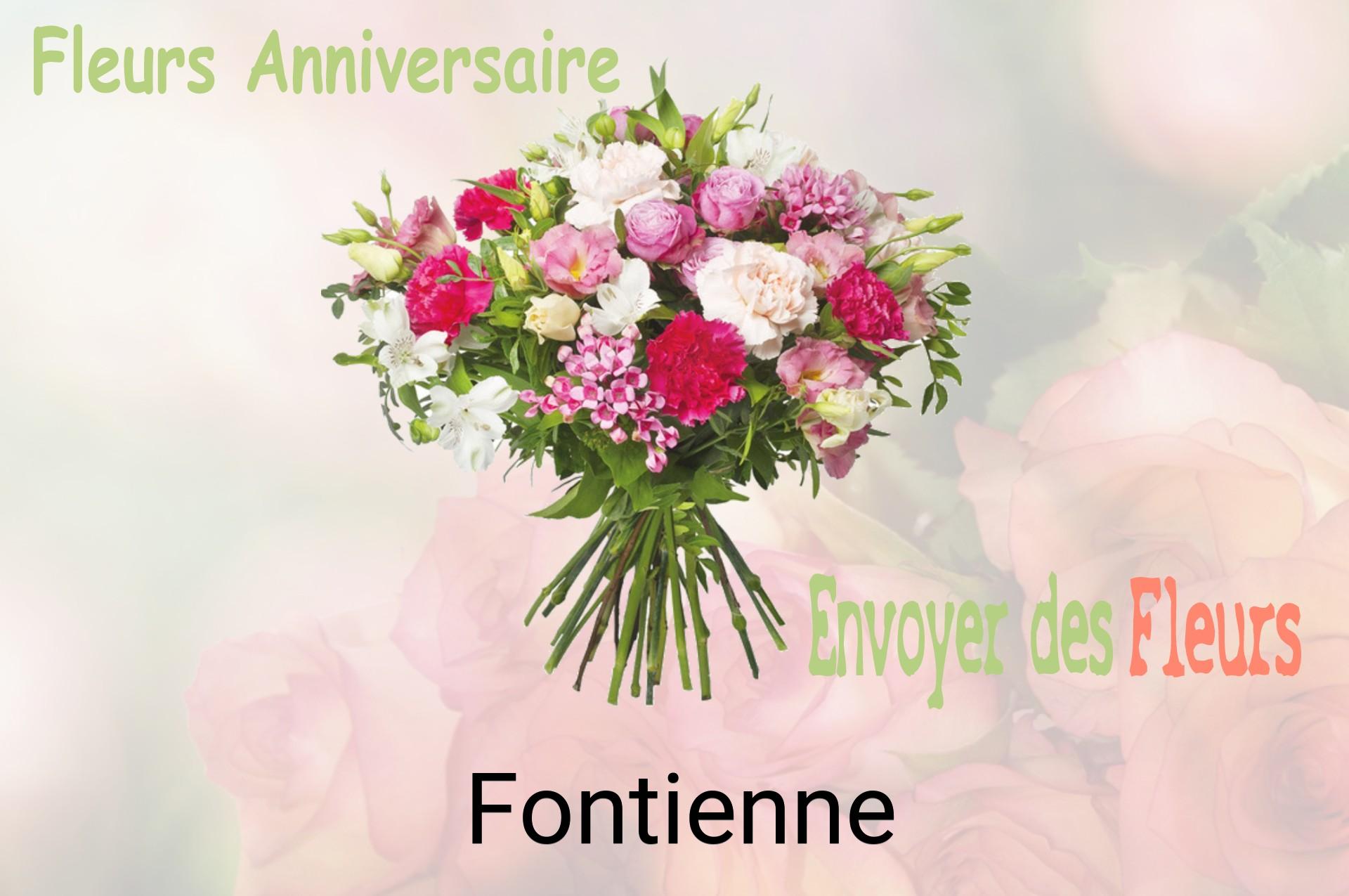 Bouquet de fleurs d’anniversaire livré à Fontienne
